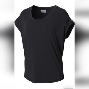 NWT 3x COLUMBIA Women's take it easy black athletic tee, plus size